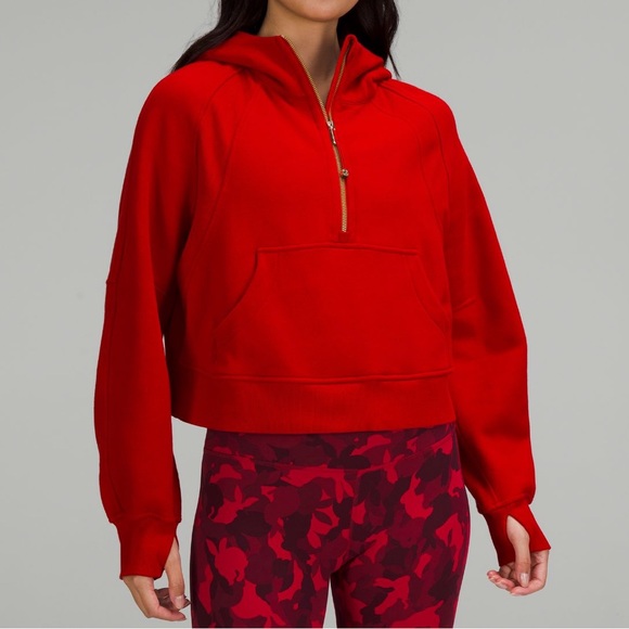 lululemon athletica Sweaters - NWT LULULEMON Scuba oversized half-zip hoodie lunar new year